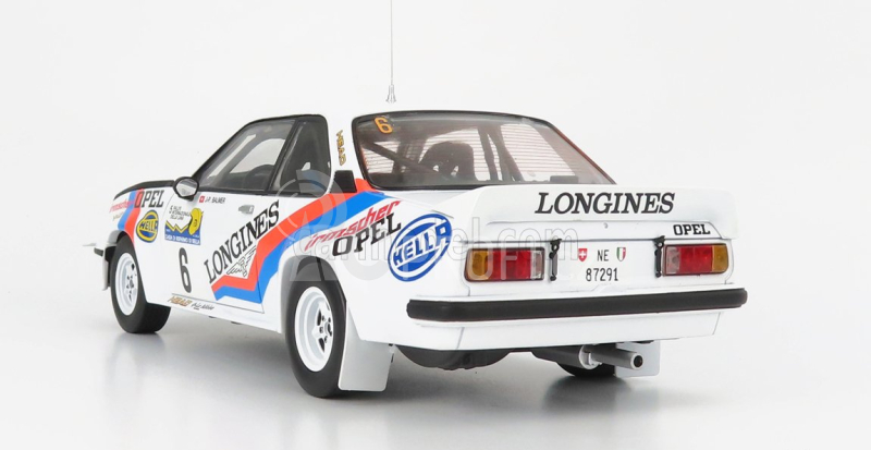 Sun-star Opel Ascona 400 (night Version) N 6 Rally Internazionale Della Lana 1982 J.p.balmer - F.cavalli 1:18 Bílá Modrá Oranžová