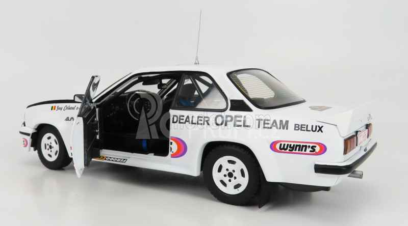 Sun-star Opel Ascona 400 (night Version) N 8 2nd Rally Bianchi 1981 G.colsoul - A.lopes 1:18 Bílá