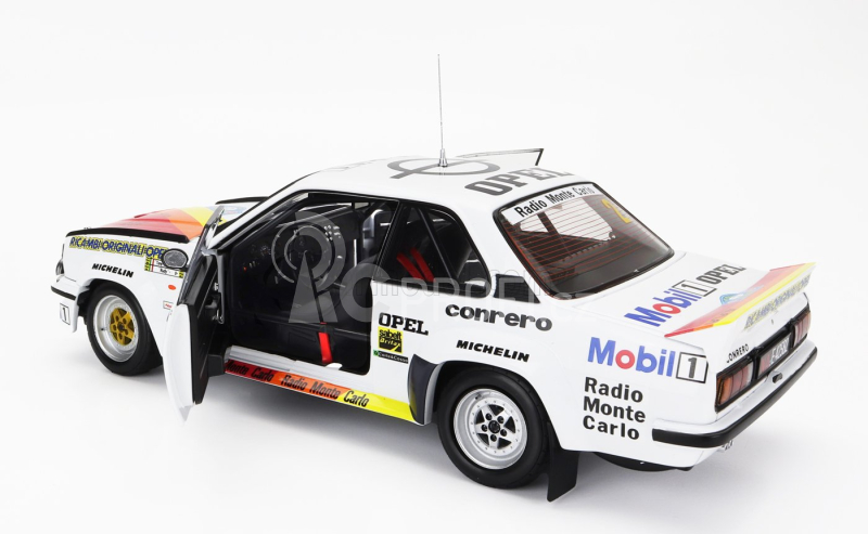 Sun-star Opel Ascona 400 Rally (night Version) N 2 Winner Rally Costa Brava 1982 Tony Fassina - Rudy 1:18 Bílá Červená Oranžová