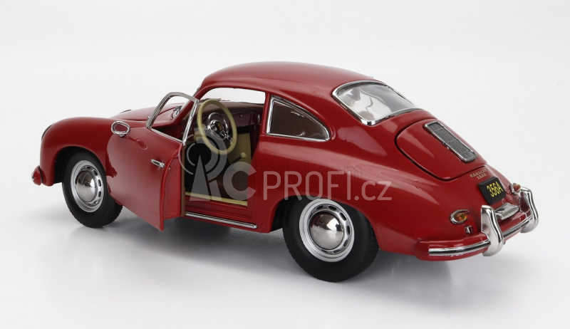 Sun-star Porsche 356a 1500 Gs Carrera Gt Coupe 1957 1:18 Polyantha Red