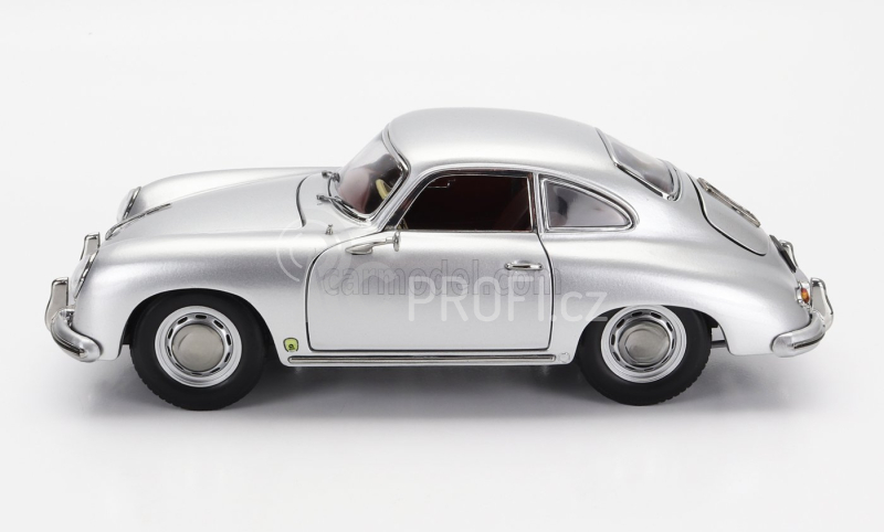 Sun-star Porsche 356a 1500 Gs Carrera Gt Coupe 1957 1:18 Silver