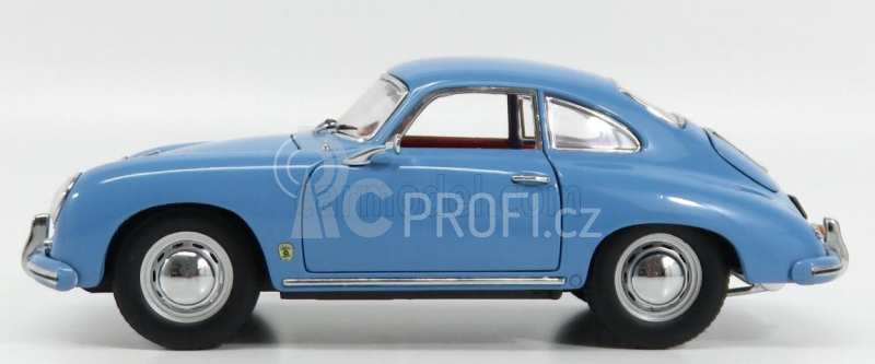 Sun-star Porsche 356a 1500 Gs Carrera Gt Coupe 1957 1:18 Světle Modrá
