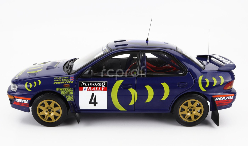 Sun-star Subaru Impreza 555 N 4 Winner Rally Rac Lombard 1995 C.mcrae - D.ringer 1:18 Blue
