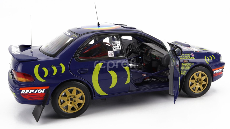 Sun-star Subaru Impreza 555 N 4 Winner Rally Rac Lombard 1995 C.mcrae - D.ringer 1:18 Blue