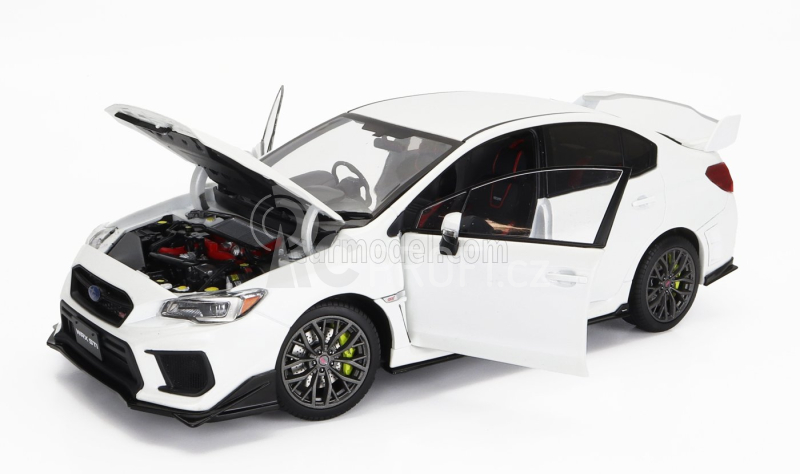 Sun-star Subaru Impreza Sti (s207) Custom Version 2018 1:18 Křišťálově Bílá Perla
