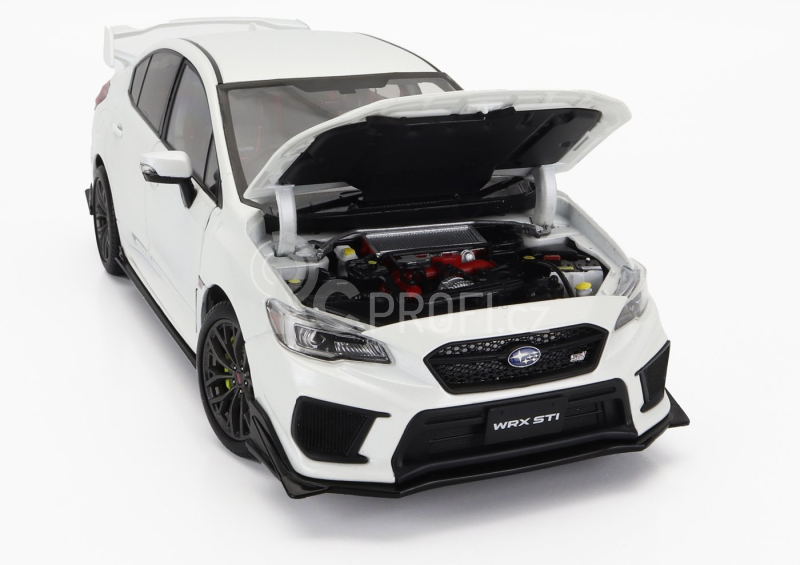 Sun-star Subaru Impreza Sti (s207) Custom Version 2018 1:18 Křišťálově Bílá Perla