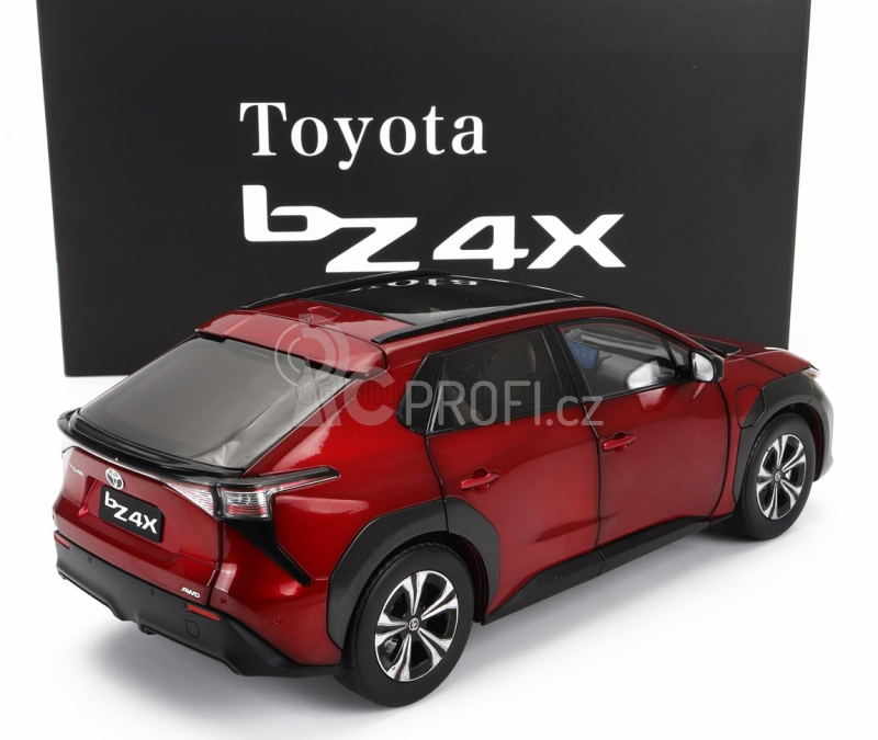 Sun-star Toyota Bz4x 2022 1:18 Red