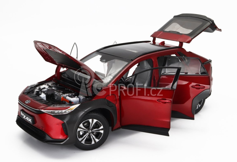 Sun-star Toyota Bz4x 2022 1:18 Red