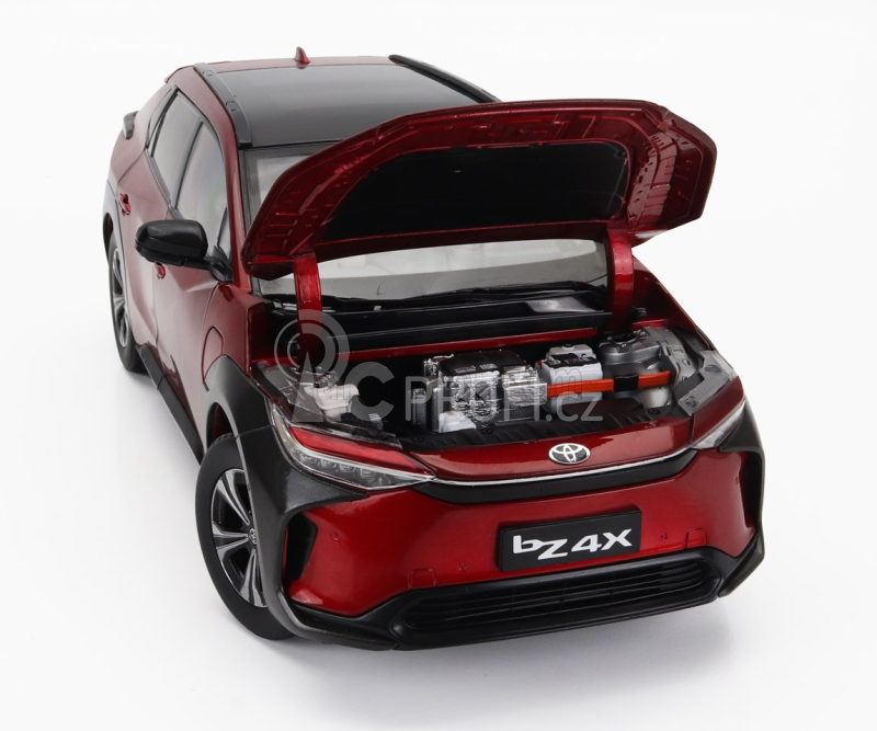 Sun-star Toyota Bz4x 2022 1:18 Red