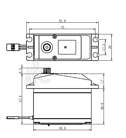 SV-0235MG HI VOLT Digitální servo