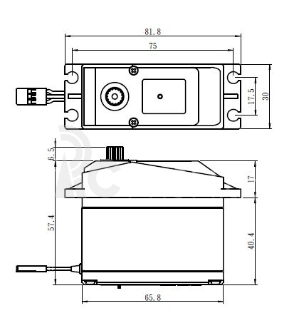 SV-0236MG HI VOLT Digitální servo