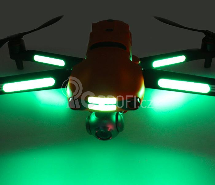 Světelné štítky pro drony