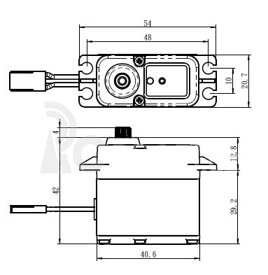 SW-1210SG WATERPROOF Digitální servo
