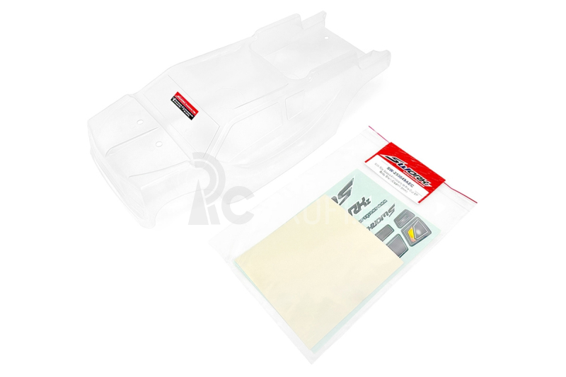 SWORKZ 1/8 Off Road RHINOCERO III Speed čirá lexanová karoserie, 1,5mm, předříznutá, 1 ks.