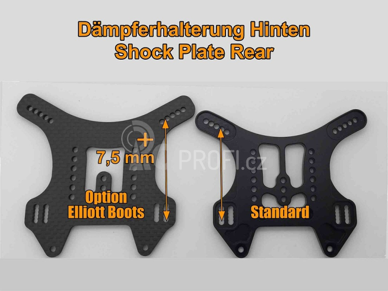 SWORKz konverzní sada ELLIOT BOOTS těla olej. tlumičů a parohy/držáky olej. tlumičů