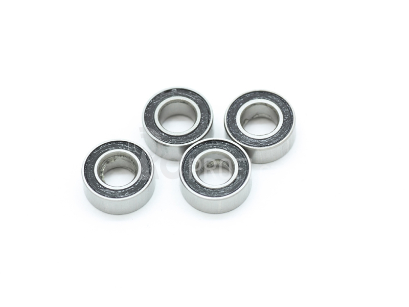 SWORKz kuličkové ložiska s gum. prachovkou 5x10x4mm, 4 ks.
