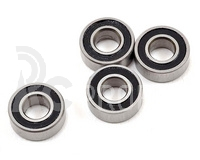 SWORKz kuličkové ložiska s gum. prachovkou 5x13x4mm, 4 ks.