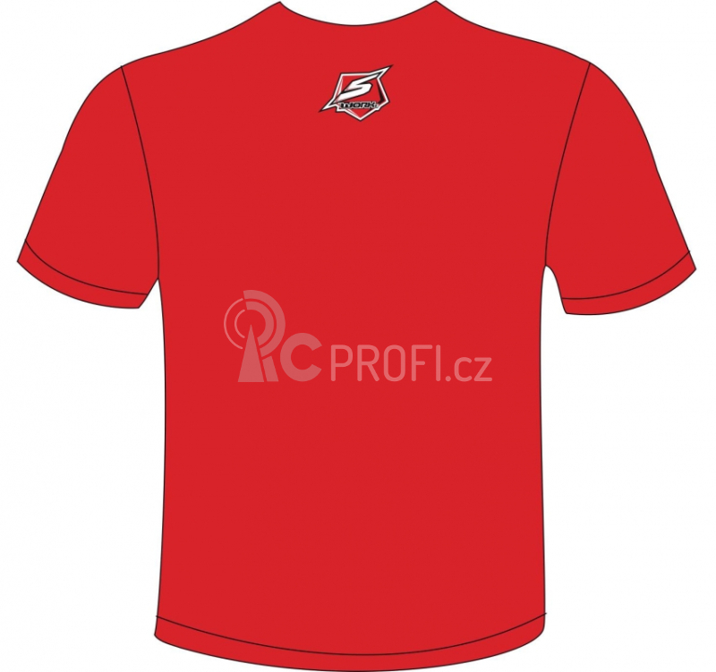 SWORKz Original červené T-Shirt velikost 4XL
