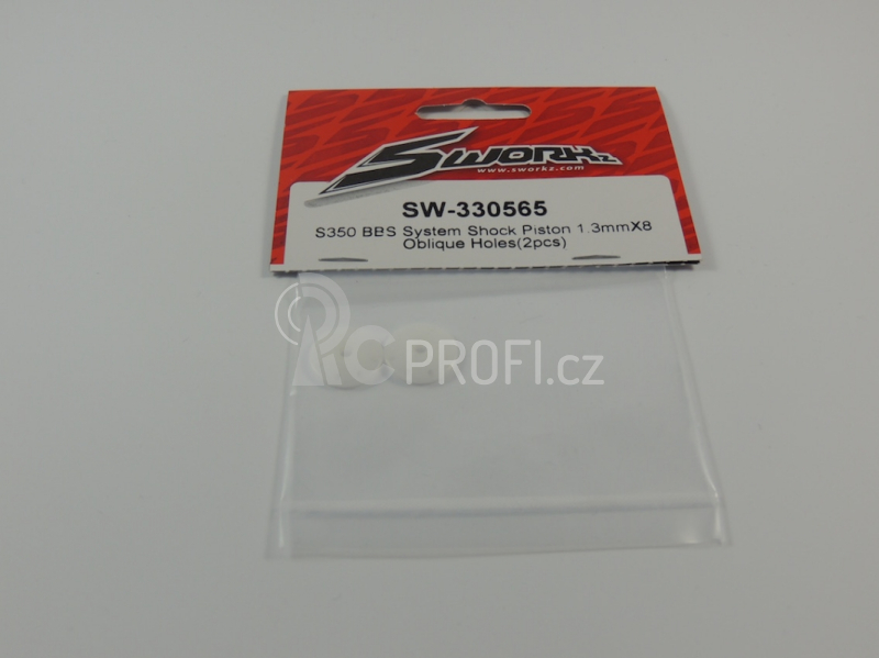 SWORKz plastové pístky olejových tlumičů 8x1,3mm, 2 ks.