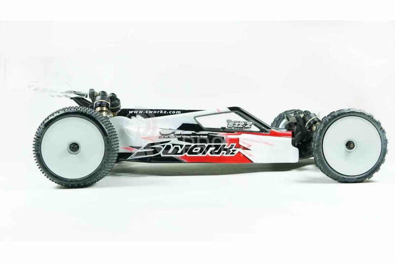RC stavebnice SWORKz S12-2C “Carpet” 1/10 2WD Off-Road Racing Buggy PRO