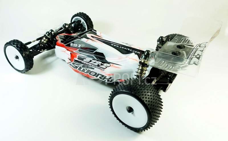 SWORKz S12-2M “Carpet” 1/10 2WD Off-Road Racing Buggy PRO stavebnice