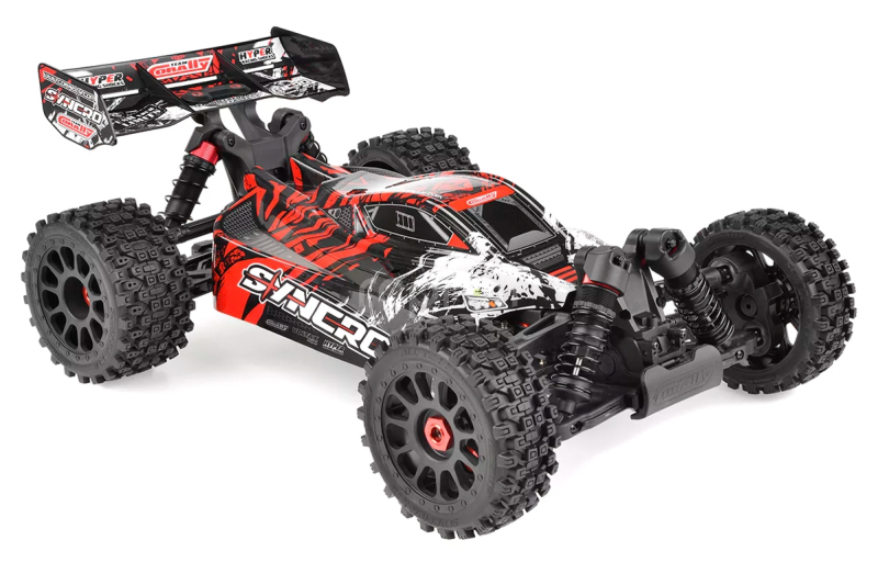 RC auto SYNCRO - BUGGY 2WD 3-4S - RTR, červená