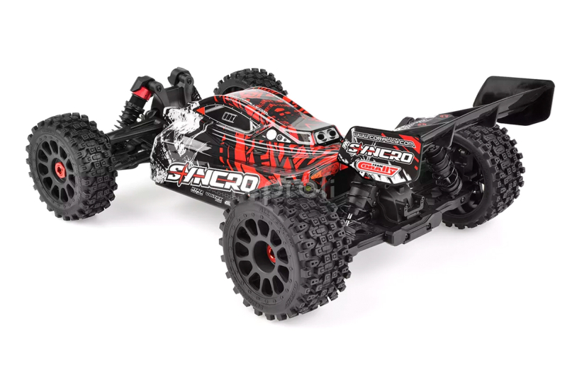 RC auto SYNCRO - BUGGY 2WD 3-4S - RTR, červená