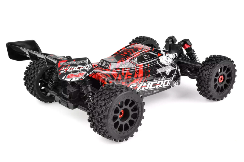 RC auto SYNCRO - BUGGY 2WD 3-4S - RTR, červená