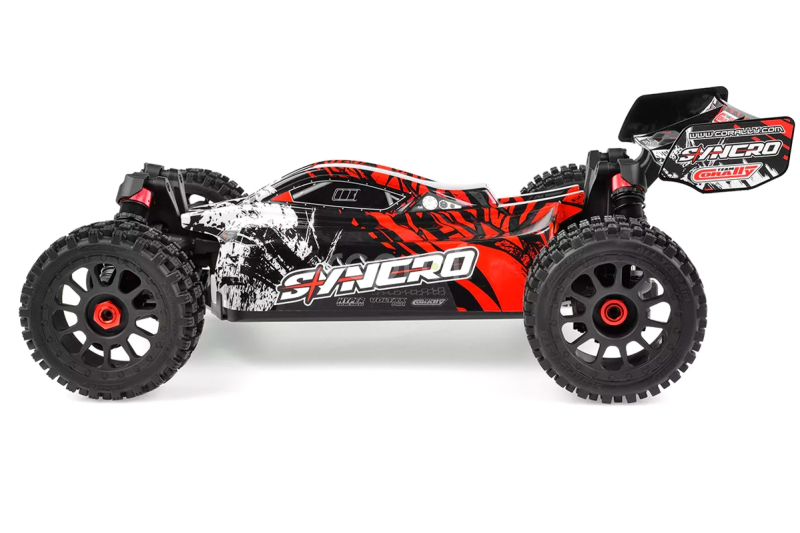RC auto SYNCRO - BUGGY 2WD 3-4S - RTR, červená