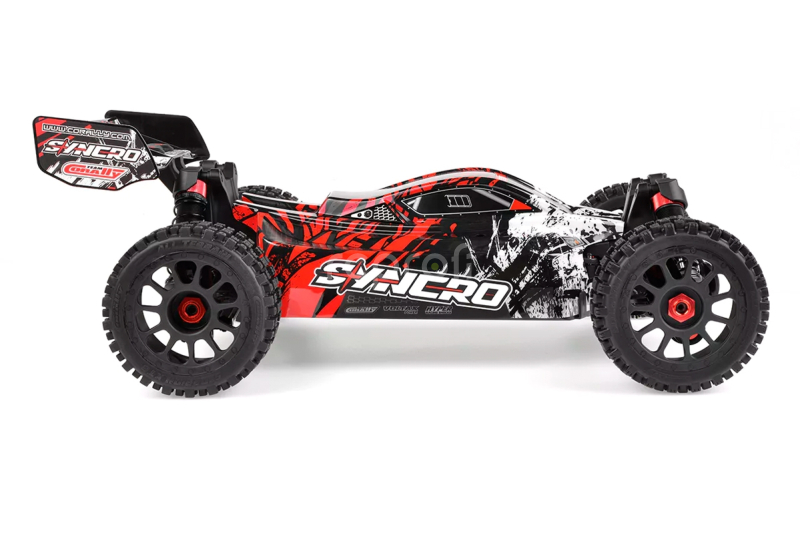 RC auto SYNCRO - BUGGY 2WD 3-4S - RTR, červená