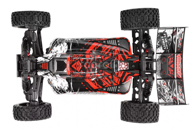 RC auto SYNCRO - BUGGY 2WD 3-4S - RTR, červená