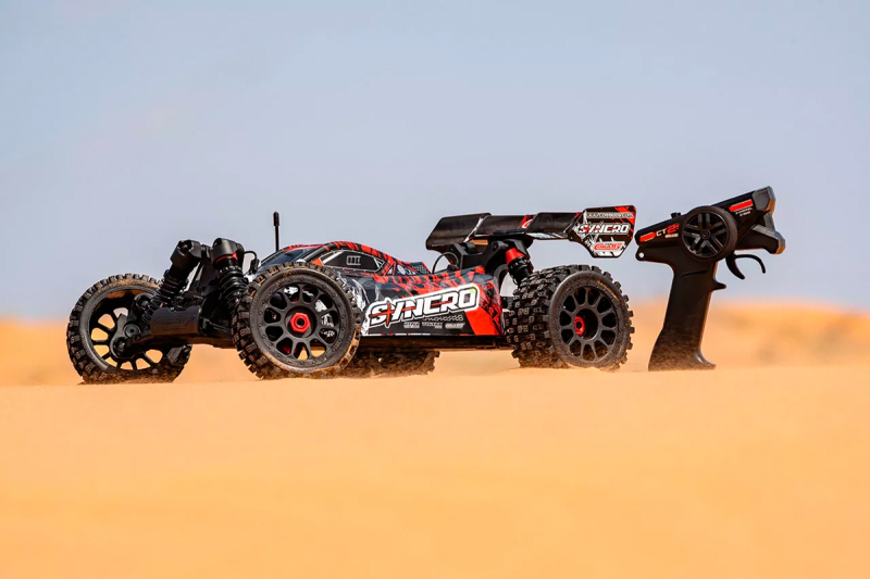 RC auto SYNCRO - BUGGY 2WD 3-4S - RTR, modrá