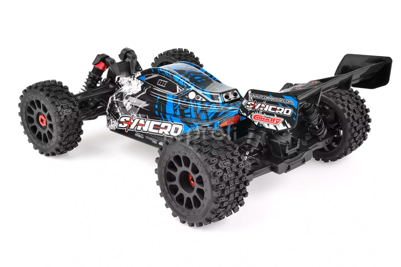 RC auto SYNCRO - BUGGY 2WD 3-4S - RTR, modrá