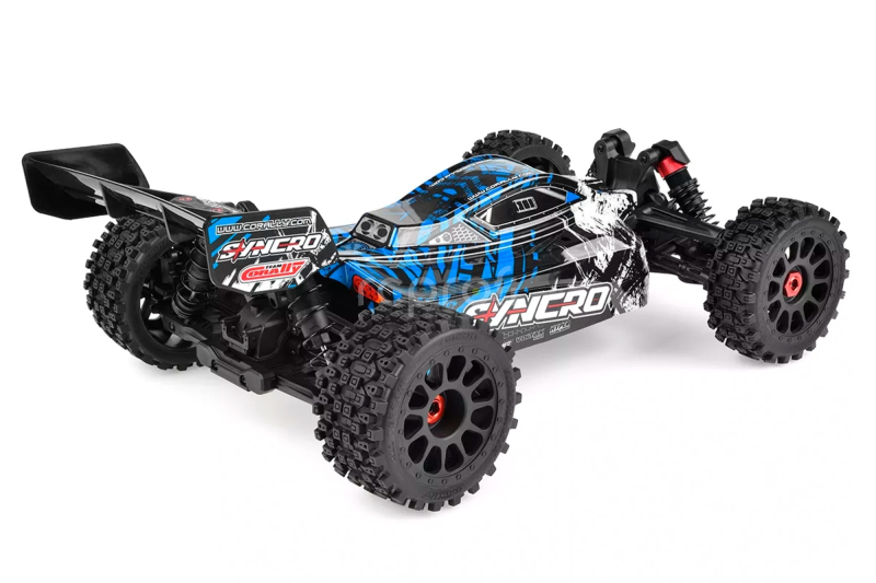 RC auto SYNCRO - BUGGY 2WD 3-4S - RTR, modrá