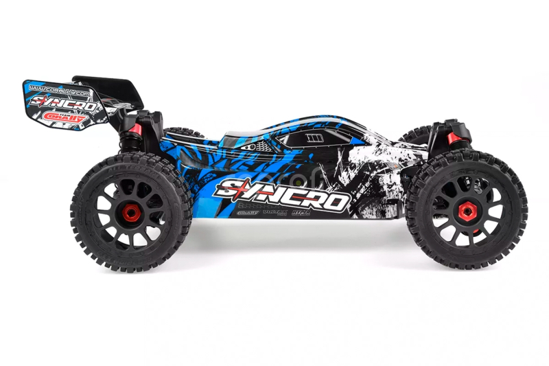 RC auto SYNCRO - BUGGY 2WD 3-4S - RTR, modrá