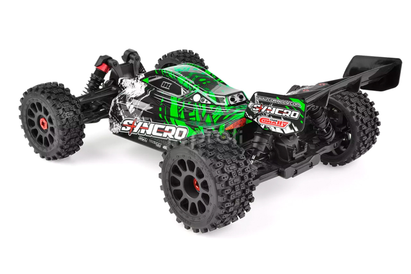 RC auto SYNCRO - BUGGY 2WD 3-4S - RTR, zelená
