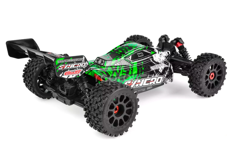 RC auto SYNCRO - BUGGY 2WD 3-4S - RTR, zelená