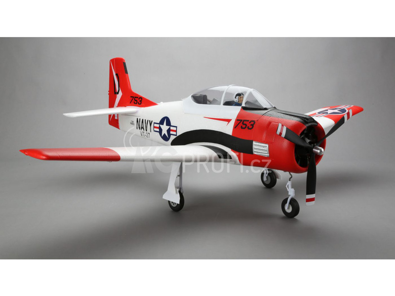 T-28 Trojan 1.2m AS3X BNF Basic