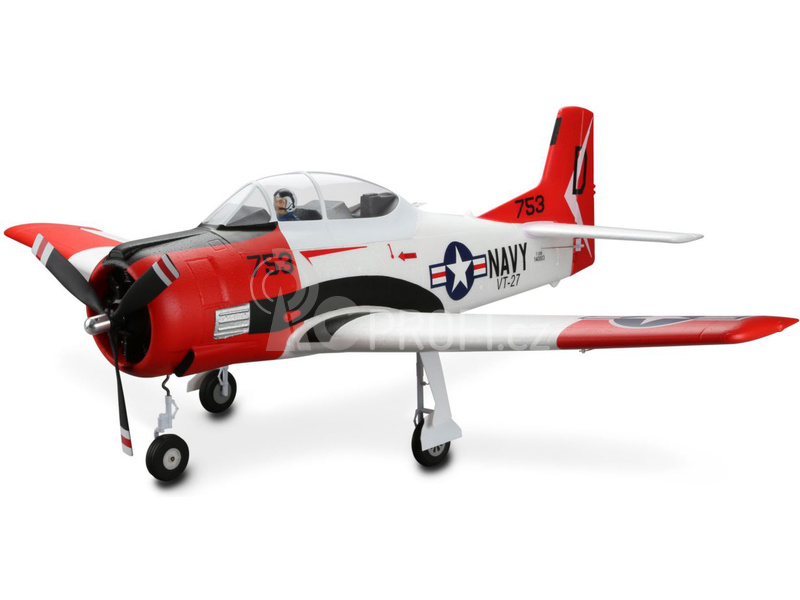 T-28 Trojan 1.2m AS3X BNF Basic
