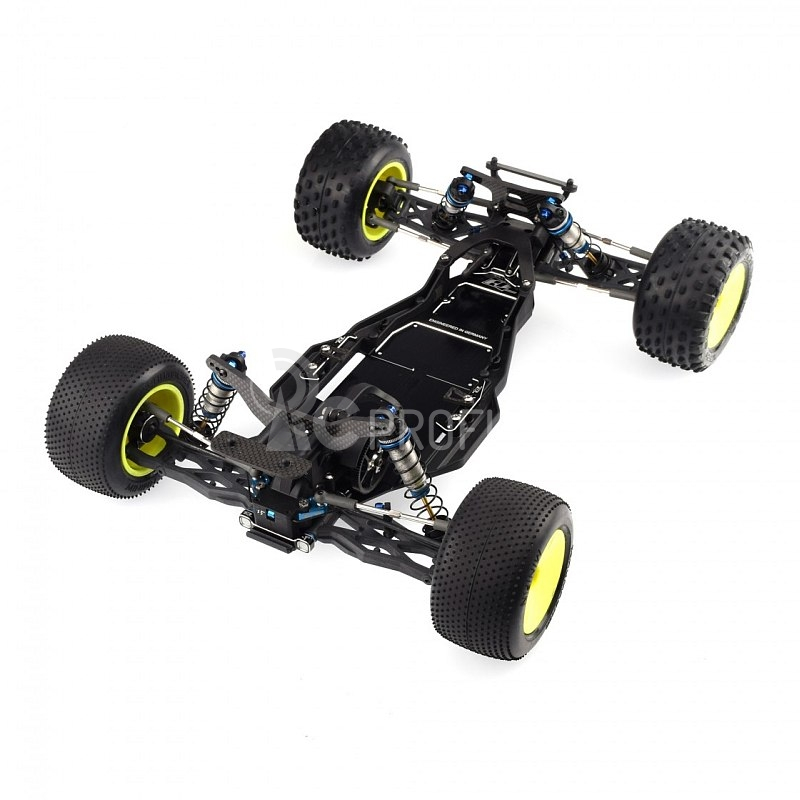 T6.2 +3mm 7075 hliníkové šasi (černé)