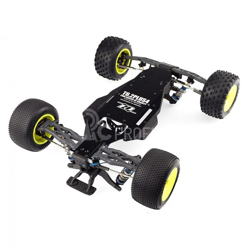 T6.2 +3mm 7075 hliníkové šasi (černé)