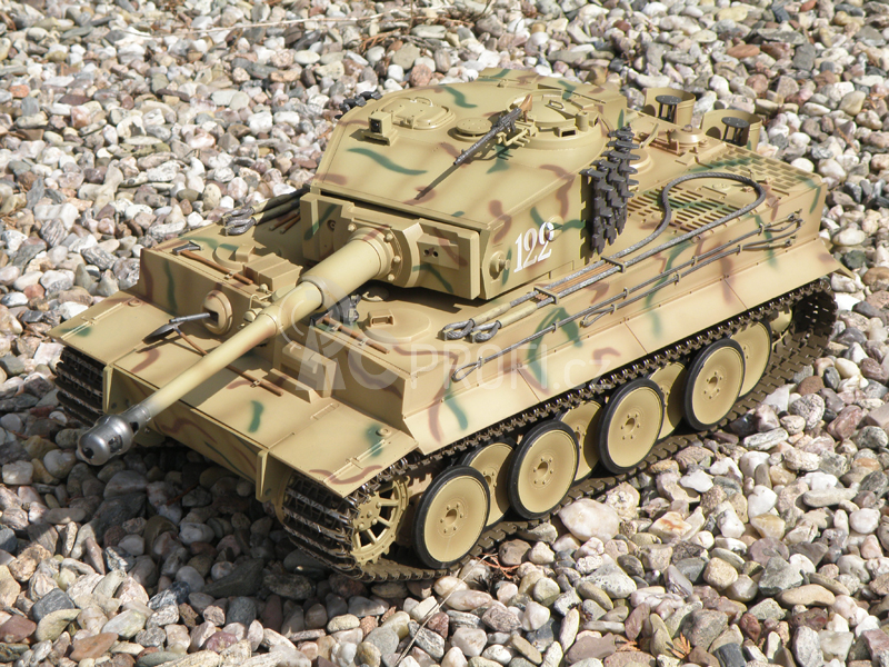 RC tank 1:16 Torro Tiger 1, 2.4GHz, IR, zvuk, kamufláž