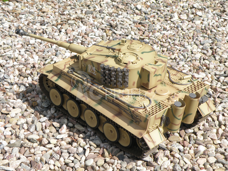 RC tank 1:16 Torro Tiger 1, 2.4GHz, IR, zvuk, kamufláž