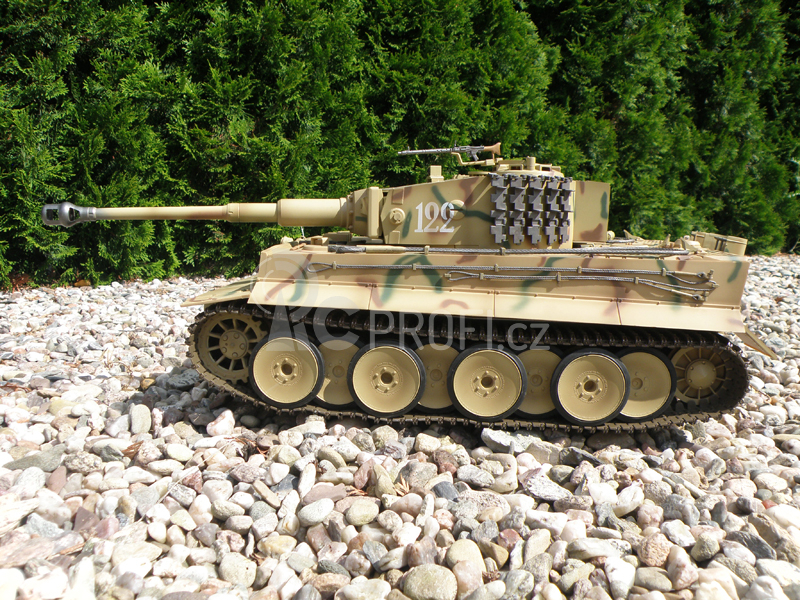 RC tank 1:16 Torro Tiger 1, 2.4GHz, IR, zvuk, kamufláž