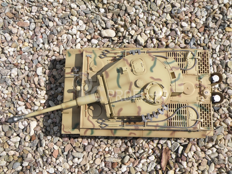 RC tank 1:16 Torro Tiger 1, 2.4GHz, IR, zvuk, kamufláž