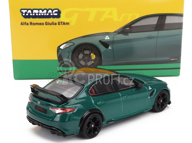 Tarmac Alfa romeo Giulia Gtam 2020 1:64 Green Met
