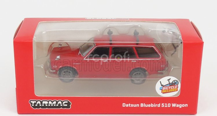 Tarmac Datsun 510 Bluebird Sw Station Wagon 1971 1:64 Red