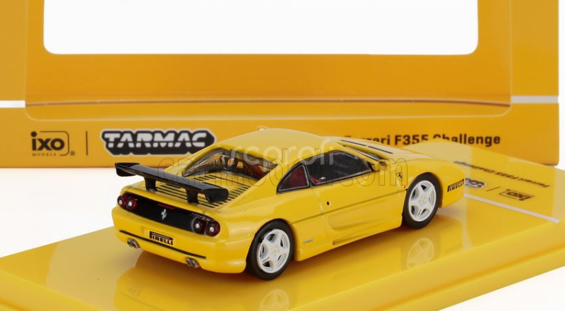 Tarmac Ferrari F355 Challenge 1995 1:64 Žlutá