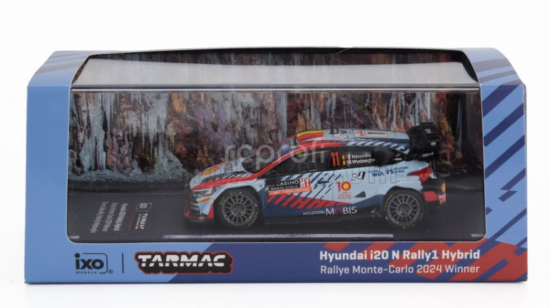 Tarmac Hyundai I20 N Rally1 Team Shell Mobis Wrt N 11 Winner Rally Montecarlo 2024 Thierry Neuville - Martijn Wydaeghe 1:64 Různé