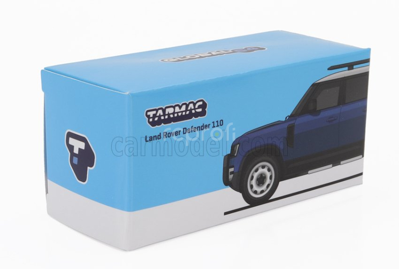 Tarmac Land rover New Defender 110 2020 1:64 Modrá Bílá